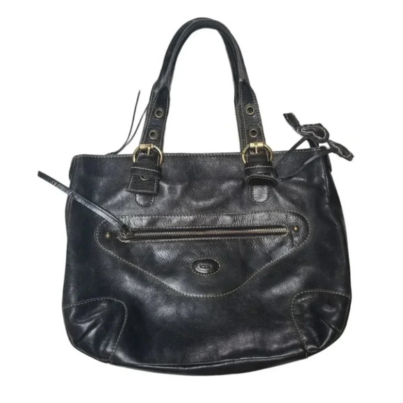 Tod's Black Leather Heart  Shoulder Bag - Picture 1 of 12